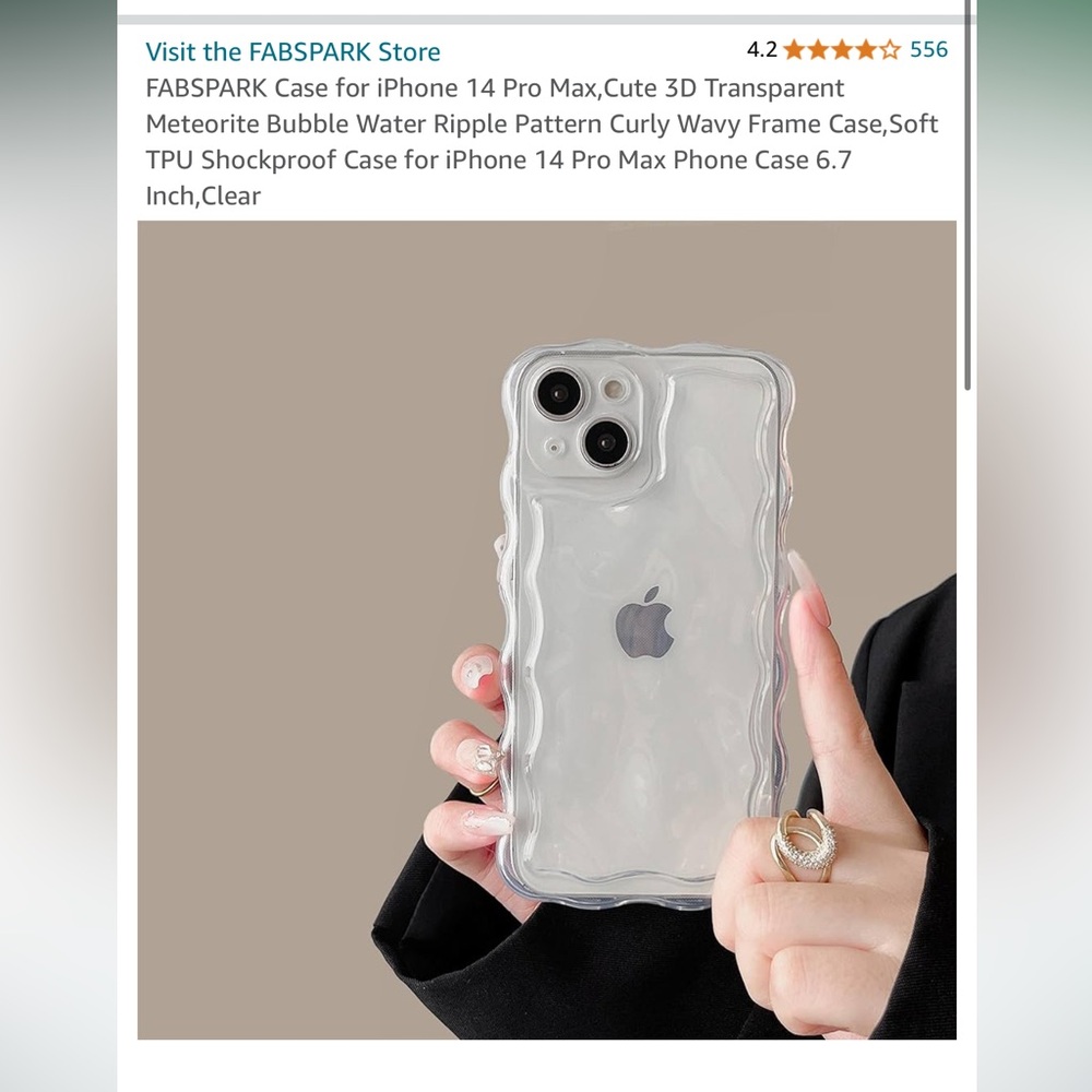 Clear iPhone 14 Pro MAX Case